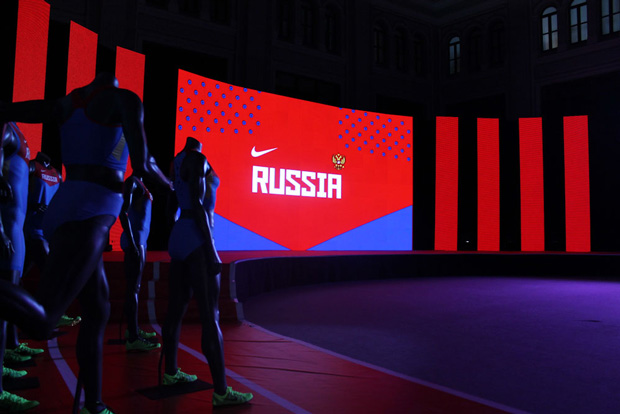 Презентация новой формы сборной России по легкой атлетике от Nike