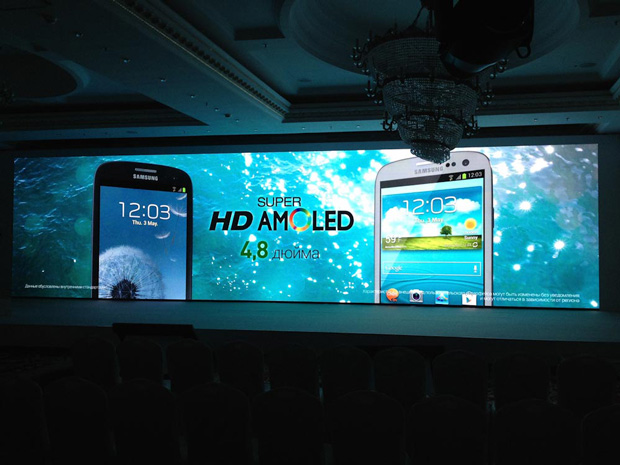 Презентация нового смартфона Samsung Galaxy S III в Москве